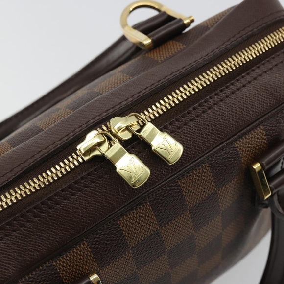 LOUIS VUITTON Damier Ebene Triana Hand Bag N51155 LV Auth ka3976