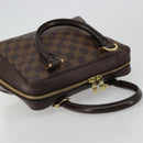LOUIS VUITTON Damier Ebene Triana Hand Bag N51155 LV Auth ka3976-6