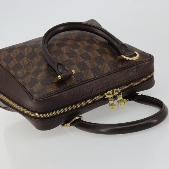 LOUIS VUITTON Damier Ebene Triana Hand Bag N51155 LV Auth ka3976