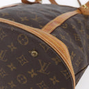 LOUIS VUITTON Monogram Bucket GM Shoulder Bag M42236 LV Auth ka398-9
