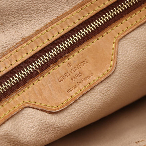 LOUIS VUITTON Monogram Bucket GM Shoulder Bag M42236 LV Auth ka398