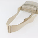 CHANEL New Travel Line Umhängetasche Nylon Beige CC Auth ka3980A-7