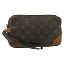 LOUIS VUITTON Monogram Marly Dragonne PM Clutch Bag M51827 LV Auth ka3981-1
