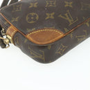 LOUIS VUITTON Monogram Marly Dragonne PM Clutch Bag M51827 LV Auth ka3981-15