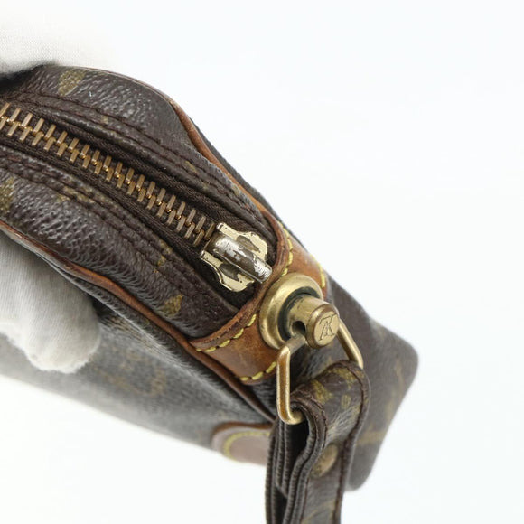 LOUIS VUITTON Monogram Marly Dragonne PM Clutch Bag M51827 LV Auth ka3981