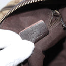 GUCCI GG Canvas Shoulder Bag Beige Gold 203257 Auth ka3983-22