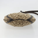 GUCCI GG Canvas Shoulder Bag Beige Gold 203257 Auth ka3983-9