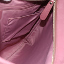 GUCCI GG Implementation Shoulder Bag PVC Pink Gold 201446 Auth ka3984-20