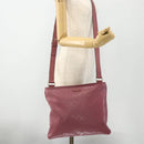 GUCCI GG Implementation Shoulder Bag PVC Pink Gold 201446 Auth ka3984-24