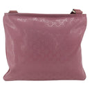 GUCCI GG Implementation Shoulder Bag PVC Pink Gold 201446 Auth ka3984-2
