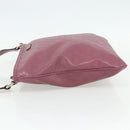 GUCCI GG Implementation Shoulder Bag PVC Pink Gold 201446 Auth ka3984-3