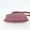GUCCI GG Implementation Shoulder Bag PVC Pink Gold 201446 Auth ka3984-5