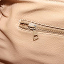 CELINE Macadam Canvas Hand Bag PVC Beige Gold Auth ka3988A-21