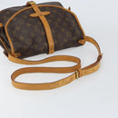 LOUIS VUITTON Monogram Saumur 30 Shoulder Bag M42256 LV Auth ka399-7