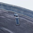 GUCCI GG Supreme Hand Bag PVC Navy Silver 131258 Auth ka3994A-20