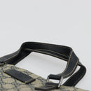 GUCCI GG Supreme Hand Bag PVC Navy Silver 131258 Auth ka3994A-8