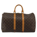 LOUIS VUITTON Monogram Keepall 45 Boston Bag M41428 LV Auth ka3995-3