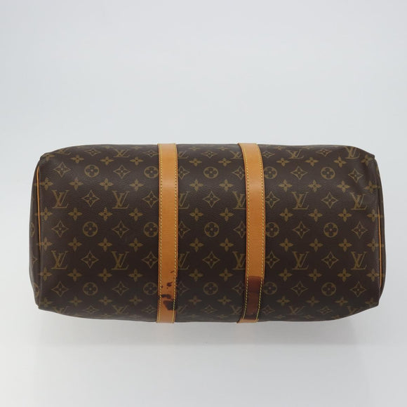 LOUIS VUITTON Monogram Keepall 45 Boston Bag M41428 LV Auth ka3995