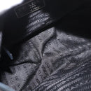 PRADA Shoulder Bag Nylon Black Silver Auth ka3998-11