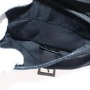 PRADA Shoulder Bag Nylon Black Silver Auth ka3998-24