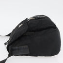 PRADA Shoulder Bag Nylon Black Silver Auth ka3998-4
