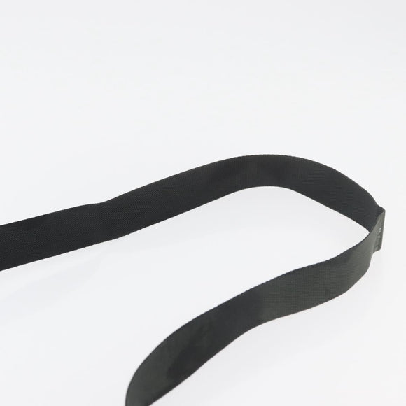 PRADA Shoulder Bag Nylon Black Silver Auth ka3998