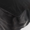 PRADA Hand Bag Nylon Black Silver Auth ka3999-15