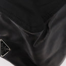 PRADA Hand Bag Nylon Black Silver Auth ka3999-16