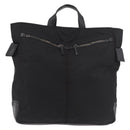 PRADA Hand Bag Nylon Black Silver Auth ka3999-2