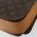LOUIS VUITTON Monogram Cartouchiere GM Shoulder Bag M51252 LV Auth ka400-17
