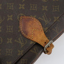 LOUIS VUITTON Monogram Cartouchiere GM Shoulder Bag M51252 LV Auth ka400-19
