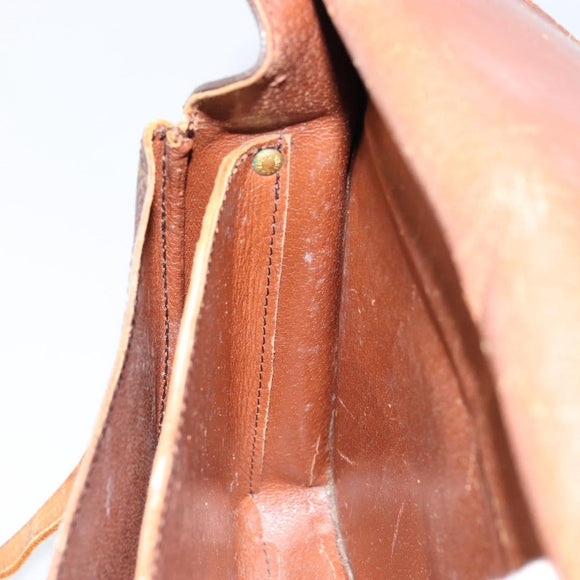 LOUIS VUITTON Monogram Cartouchiere GM Shoulder Bag M51252 LV Auth ka400