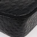 Salvatore Ferragamo Vala Shoulder Bag Leather Black Gold Auth ka4001-10