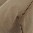 PRADA Tote Bag Canvas Beige Gold Auth ka4014-9
