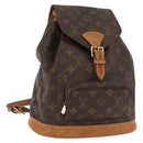 LOUIS VUITTON Monogram Montsouris MM Backpack M51136 LV Auth ka4016A-1