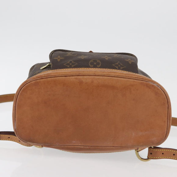 LOUIS VUITTON Monogram Montsouris MM Backpack M51136 LV Auth ka4016A