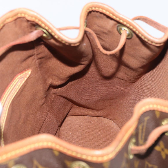 LOUIS VUITTON Monogram Montsouris MM Backpack M51136 LV Auth ka4016A
