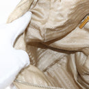 PRADA Shoulder Bag Nylon Beige Silver Auth ka4019-20