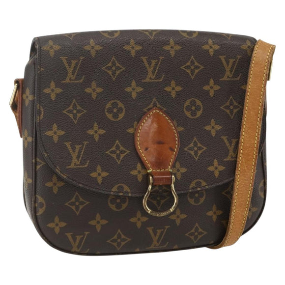 LOUIS VUITTON Monogram Saint Cloud GM Shoulder Bag M51242 LV Auth ka402