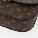 LOUIS VUITTON Monogram Saint Cloud GM Shoulder Bag M51242 LV Auth ka402-14