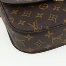 LOUIS VUITTON Monogram Saint Cloud GM Shoulder Bag M51242 LV Auth ka402-15