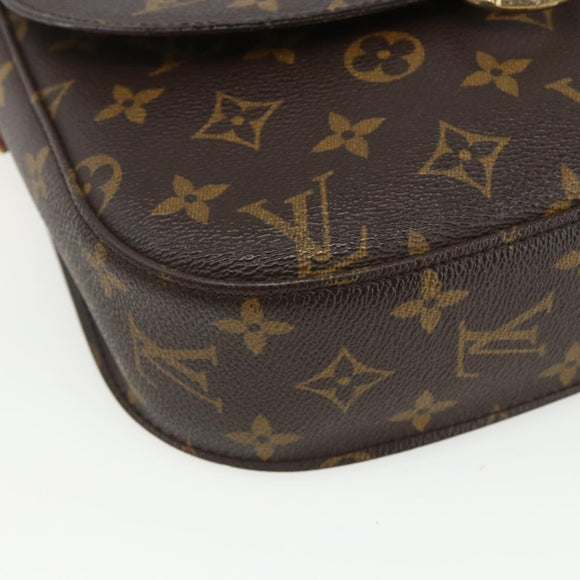LOUIS VUITTON Monogram Saint Cloud GM Shoulder Bag M51242 LV Auth ka402