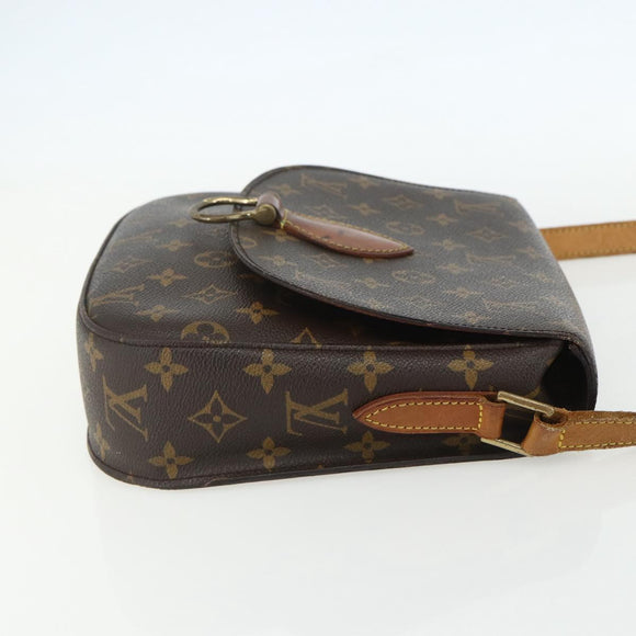 LOUIS VUITTON Monogram Saint Cloud GM Shoulder Bag M51242 LV Auth ka402
