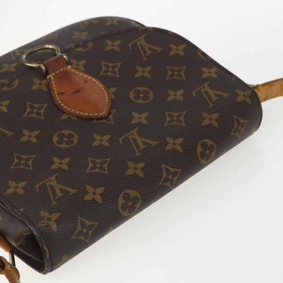 LOUIS VUITTON Monogram Saint Cloud GM Shoulder Bag M51242 LV Auth ka402