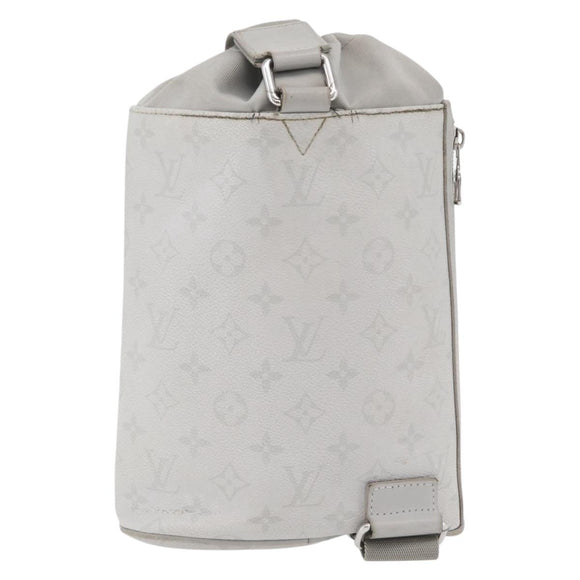 LOUIS VUITTON Monogram White Chalk Sling bag Shoulder Bag M44629 LV Auth ka4023