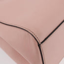 GUCCI Nim Fair Hand Bag Leather 2way Pink Gold 453767 Auth ka4024A-13