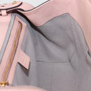 GUCCI Nim Fair Hand Bag Leather 2way Pink Gold 453767 Auth ka4024A-20