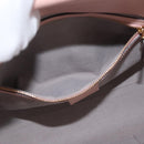 GUCCI Nim Fair Hand Bag Leather 2way Pink Gold 453767 Auth ka4024A-23