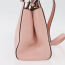 GUCCI Nim Fair Hand Bag Leather 2way Pink Gold 453767 Auth ka4024A-6