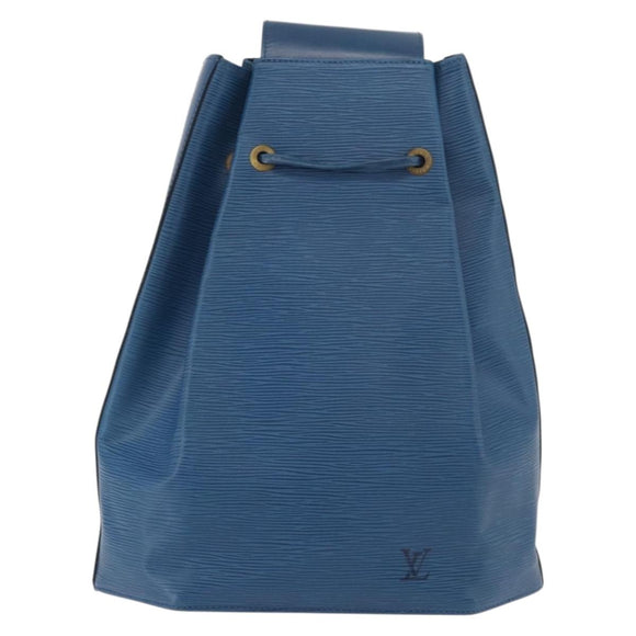LOUIS VUITTON Epi Sac A Dos Shoulder Bag Blue M80155 LV Auth ka4025A